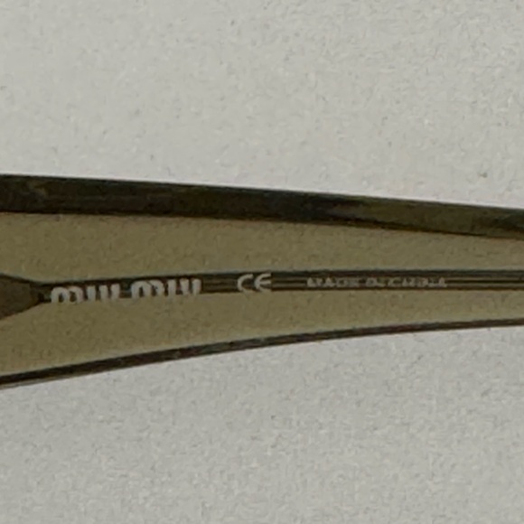 Miu Miu Black Glasses Modern Streamlined Design - Picture 9 of 11